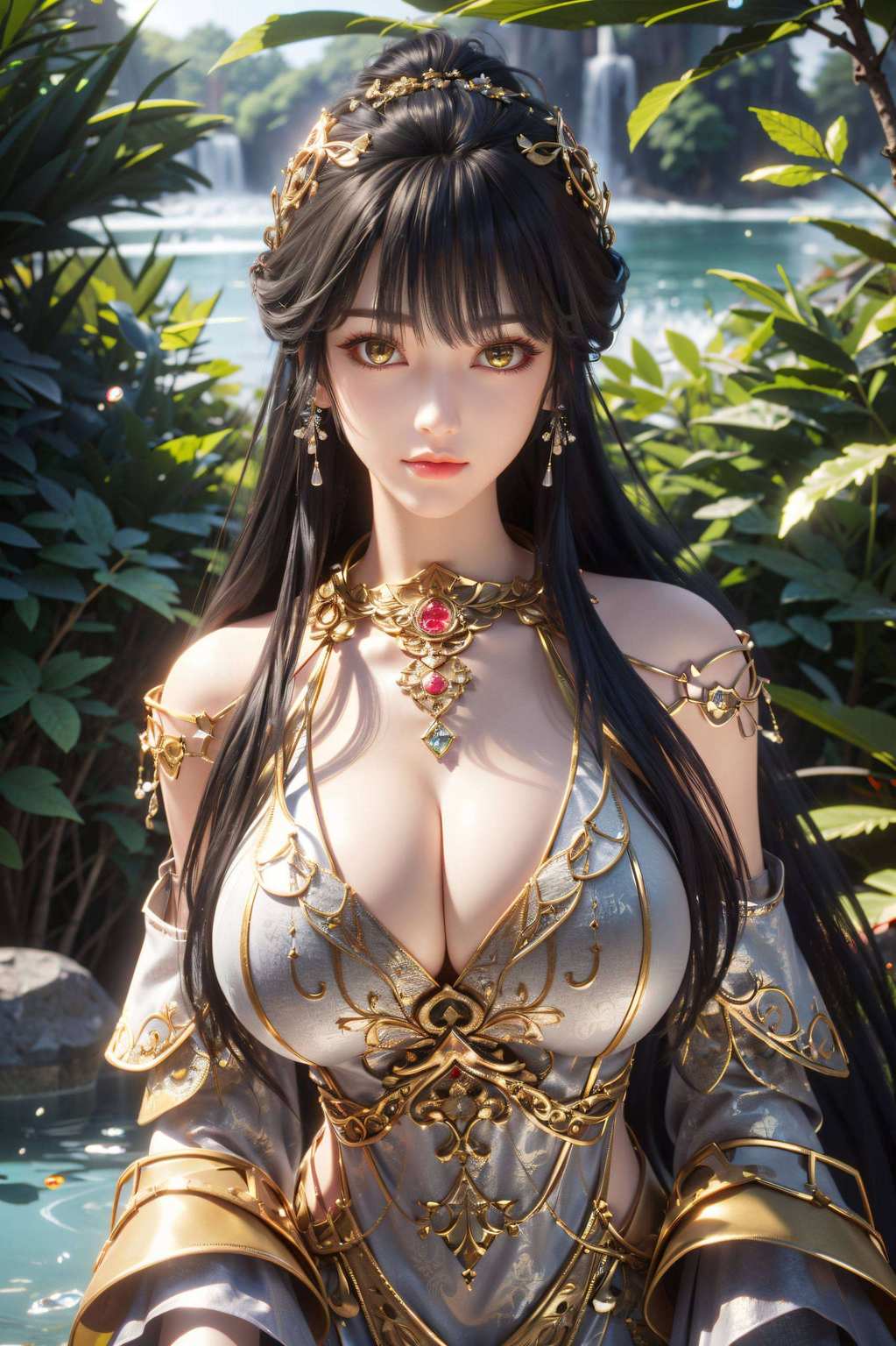 想要修炼成神？先从拥有白月蓉壁纸开始吧！仿佛整个世界都玄幻了起来