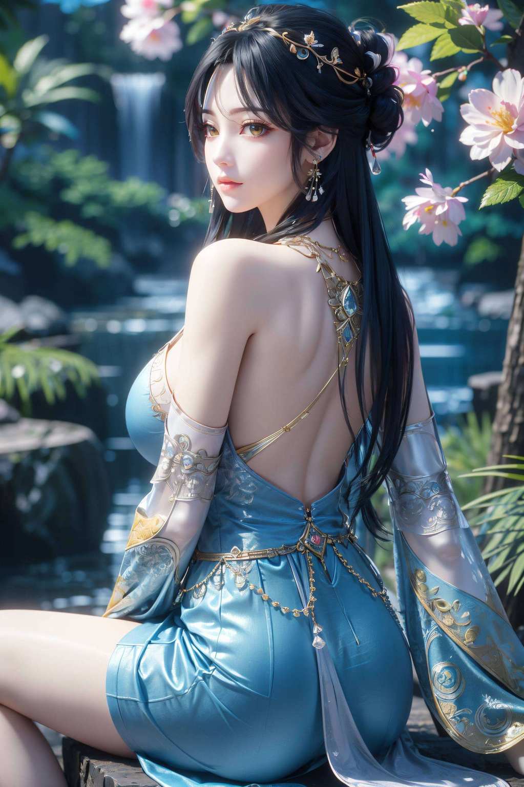 我发现这款白月蓉的动漫壁纸简直美得让人心动！1920x1080的高清分辨率穿梭在二次元的世界