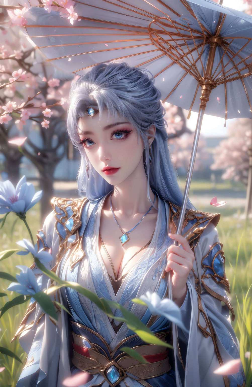 国漫女神宁雨蝶翩翩起舞绝对让你的平板桌面背景瞬间提升颜值！这可是融合了宁雨蝶壁纸和百炼成神壁纸的精华