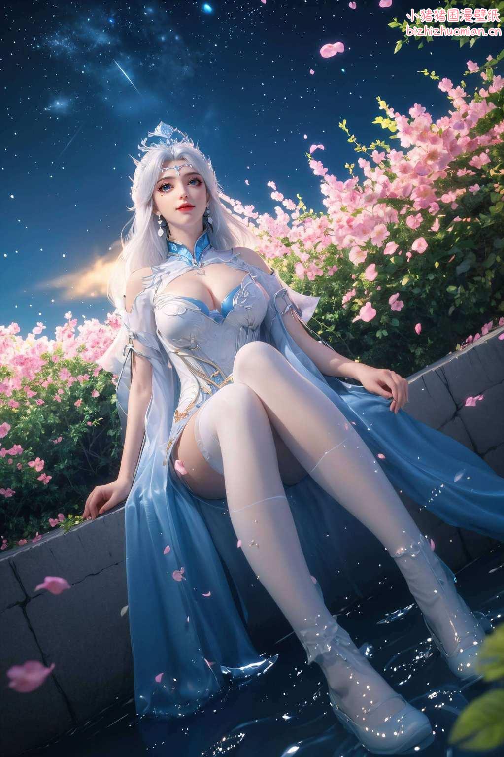 手机桌面控们宁雨蝶的美貌和神秘感