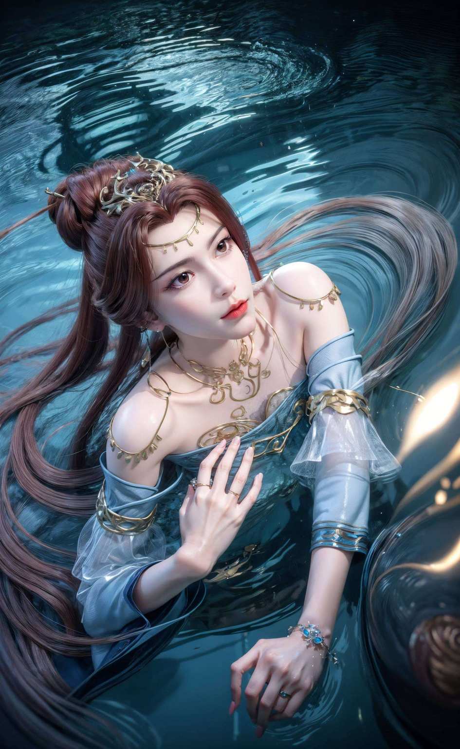 是不是觉得整个世界都美好了？这款壁纸不仅展现了国漫女神的风采快快收入你的手机和电脑