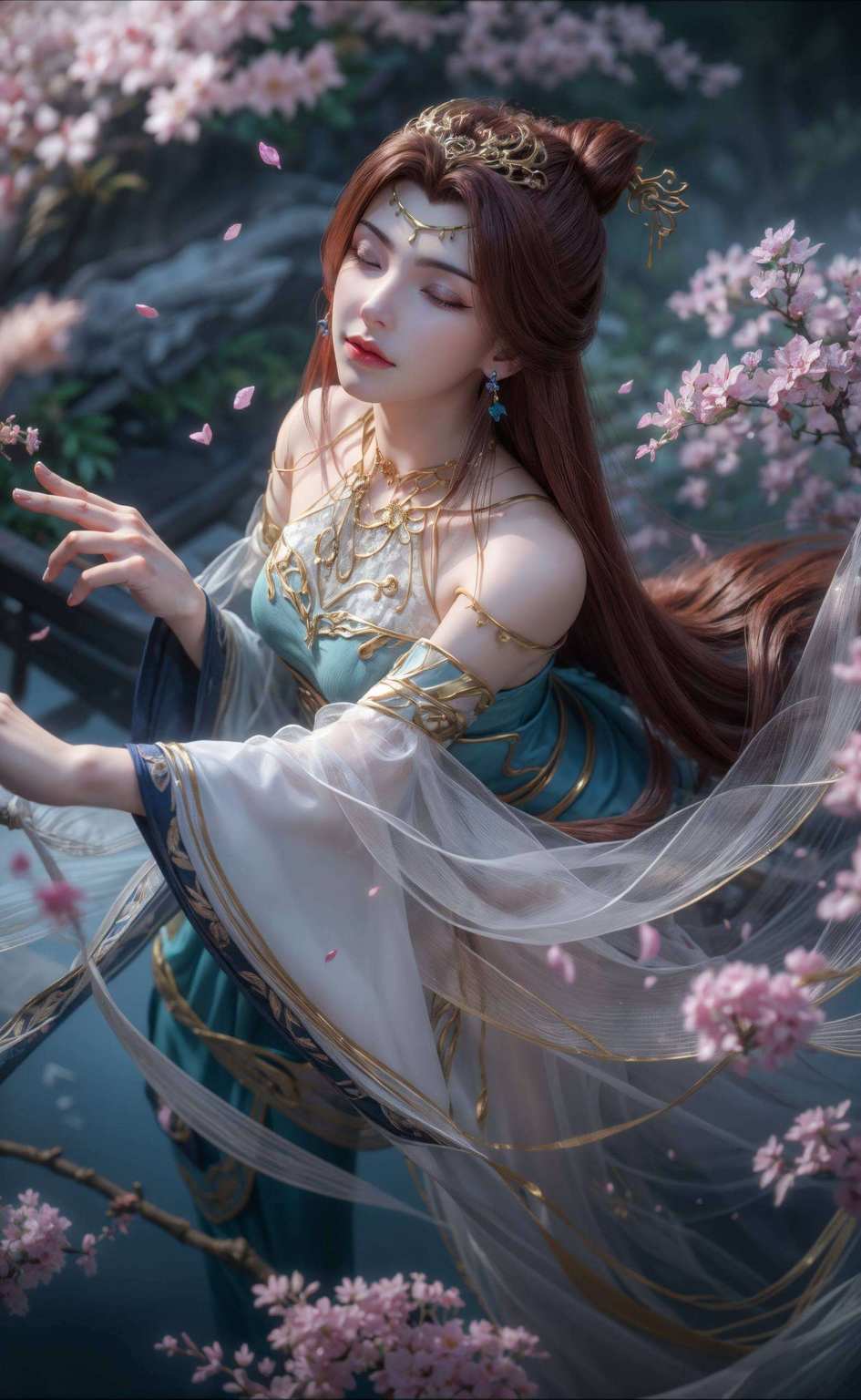 今儿给大家介绍一位国漫界的颜值担当——苏灵韵壁纸超清版！这位美少女不仅有着让人舔屏的容颜你说她是国漫女神？那是当然