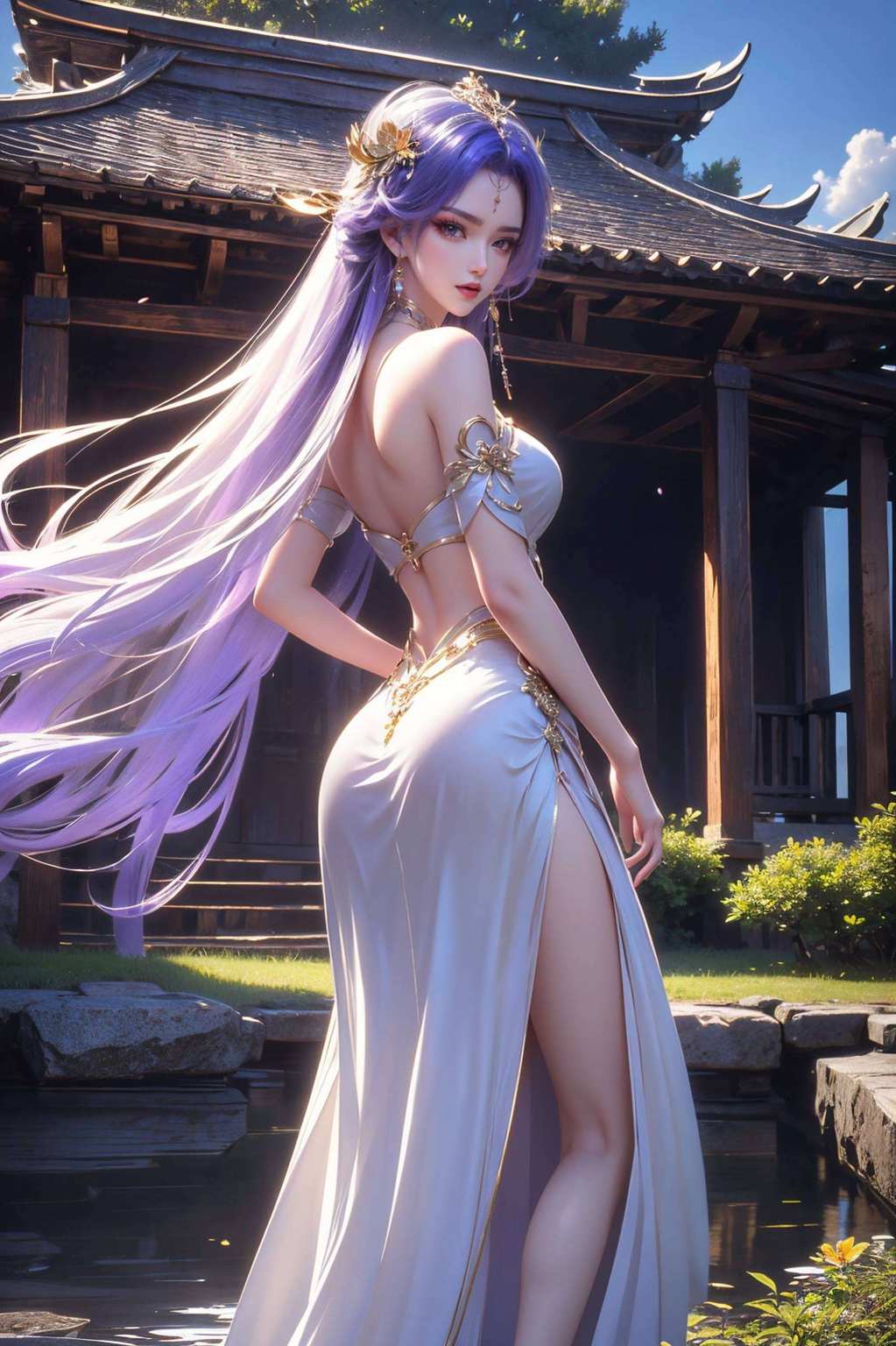今天给大家带来一份超甜蜜的粉色福利——女生壁纸免费壁纸包！咱们这就开启一场国漫与动漫女神的视觉盛宴！首先还能带我们一起穿梭在玄幻的世界里