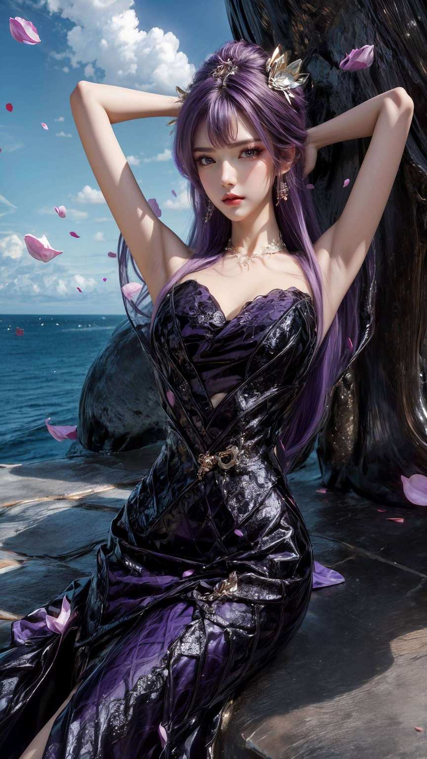 国漫之美尽在这绚烂的电脑AI壁纸之中