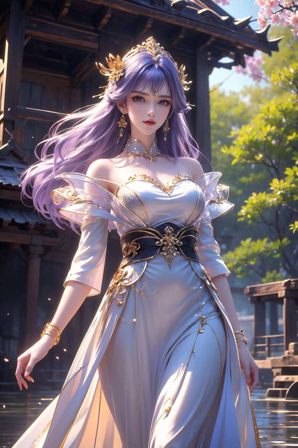 嘿和国漫女神们一起“百炼成神”吧！🌸✨