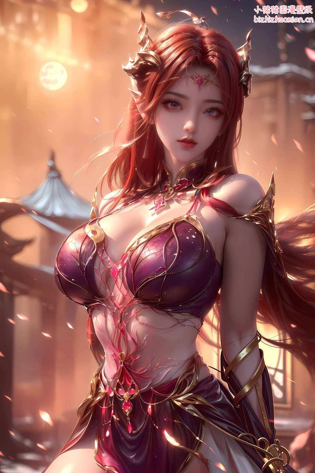 动漫美女争奇斗艳国漫女神齐聚