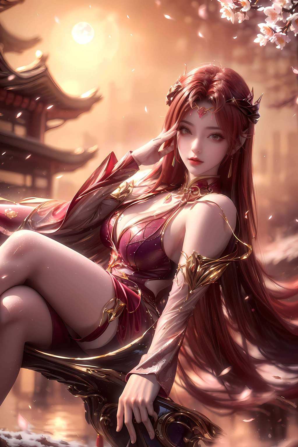 动漫女神映照幻想带你领略玄幻世界的无尽魅力