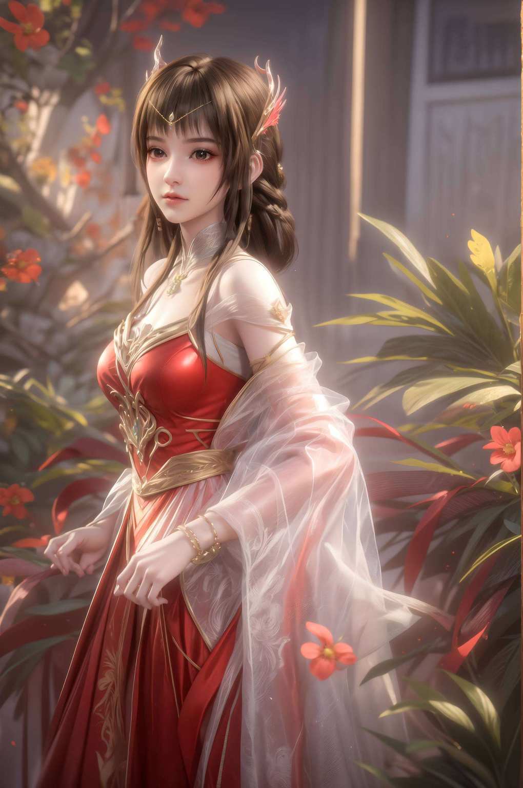 感受那些国漫美女所散发出的独特魅力动漫云落动态壁纸下载