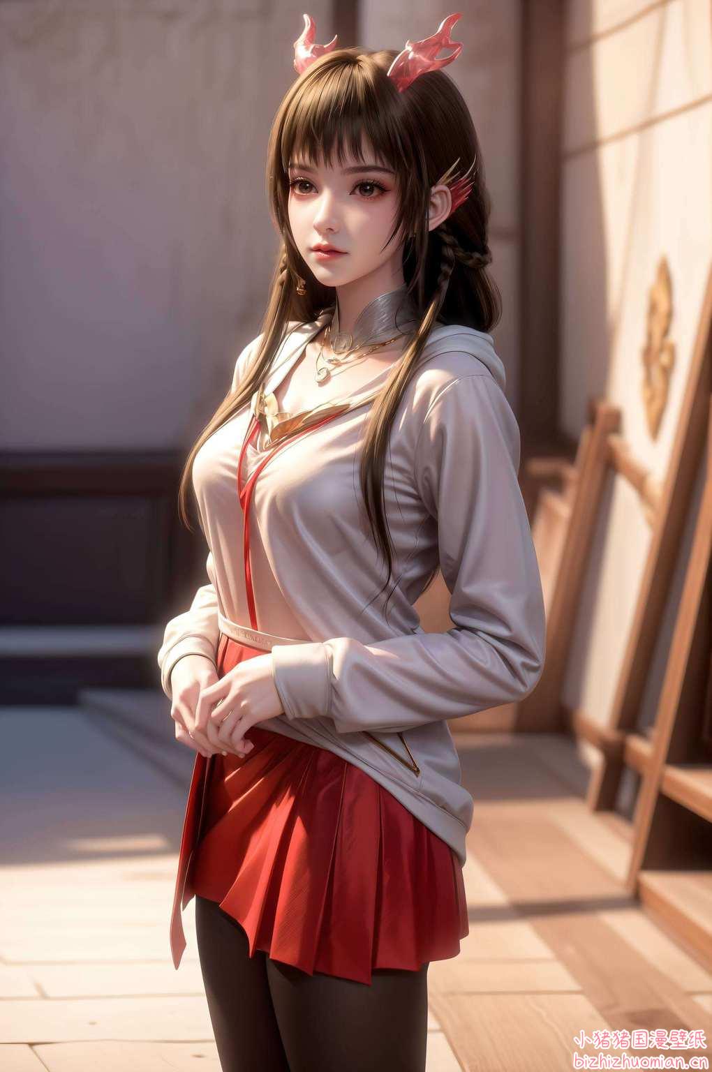 仿佛从玄幻世界穿越而来云落壁纸中的她们
