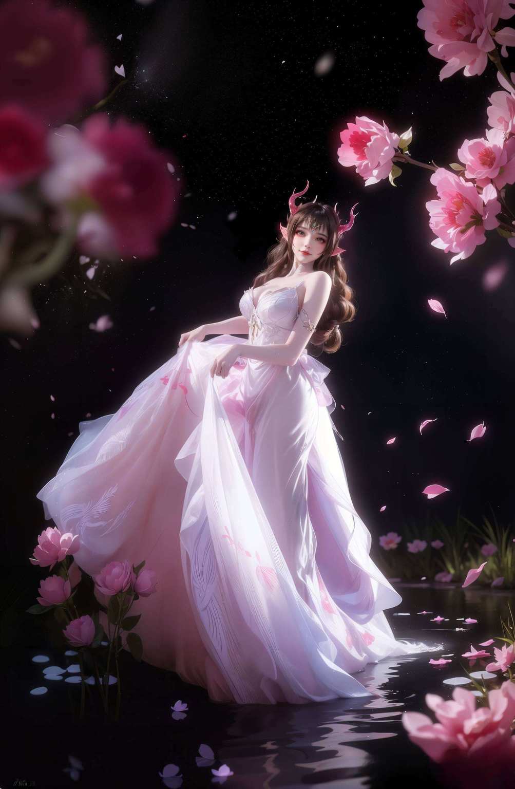 今天给大家带来一款超级甜美的粉色梦幻大礼包——缘落罗云熙壁纸！这位国漫女神不仅颜值爆表你的屏幕瞬间变身国漫仙境！