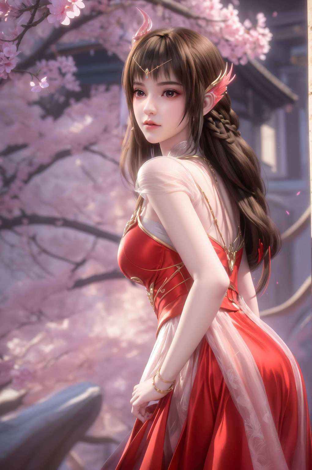 动漫女神沐浴图成国漫佳丽