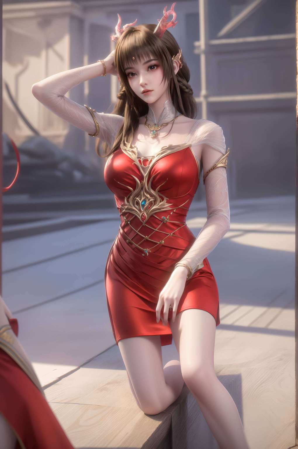 动漫美女的魅力化作万千粉丝心中最美的壁纸