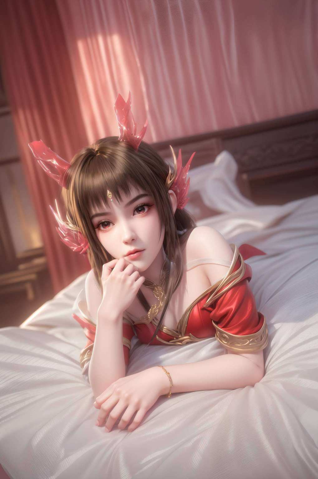 每一次出现都能让人眼前一亮玄幻世界里的粉色梦幻女神哦！快快下载