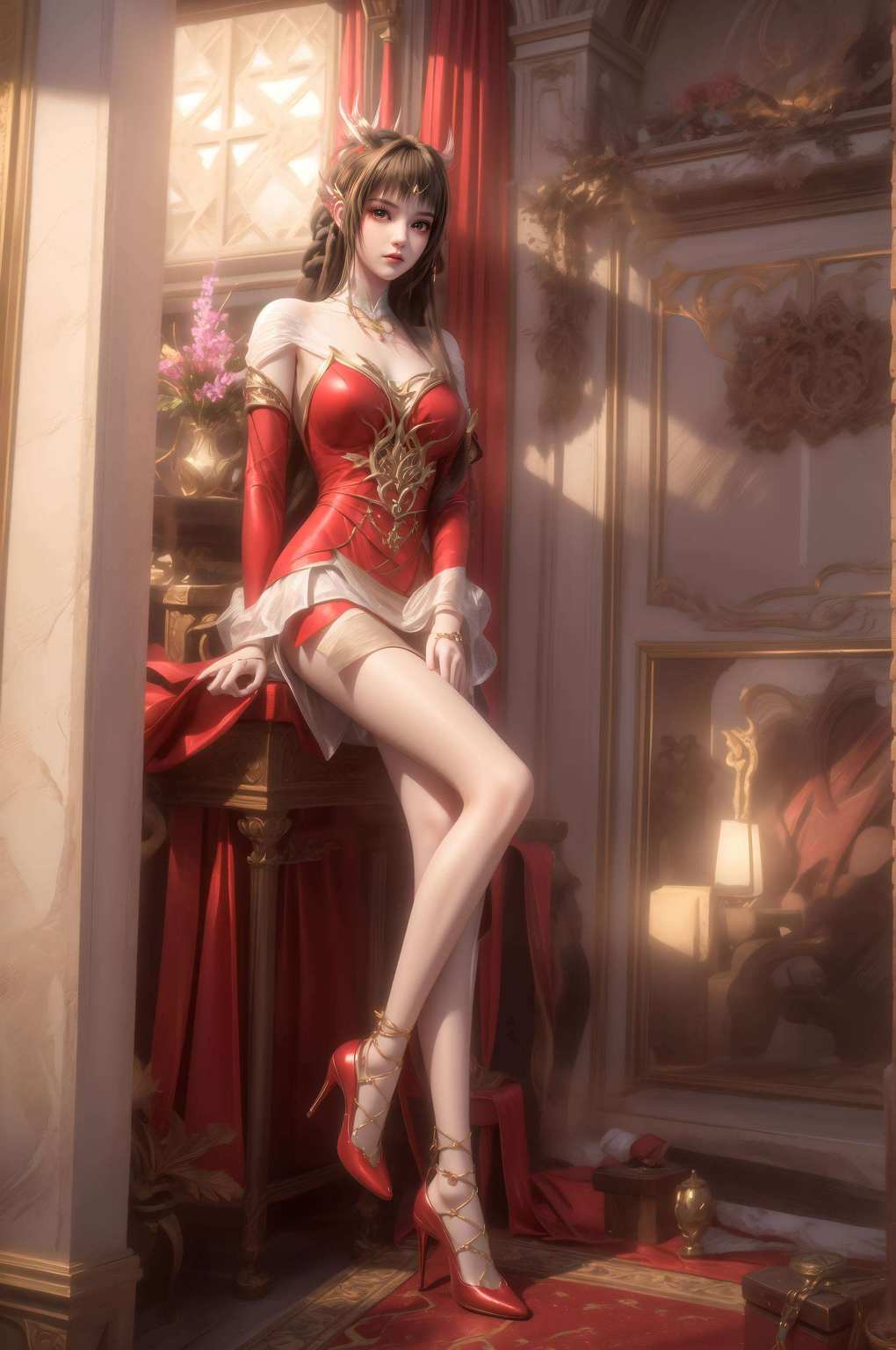 再一眼各位小仙女们