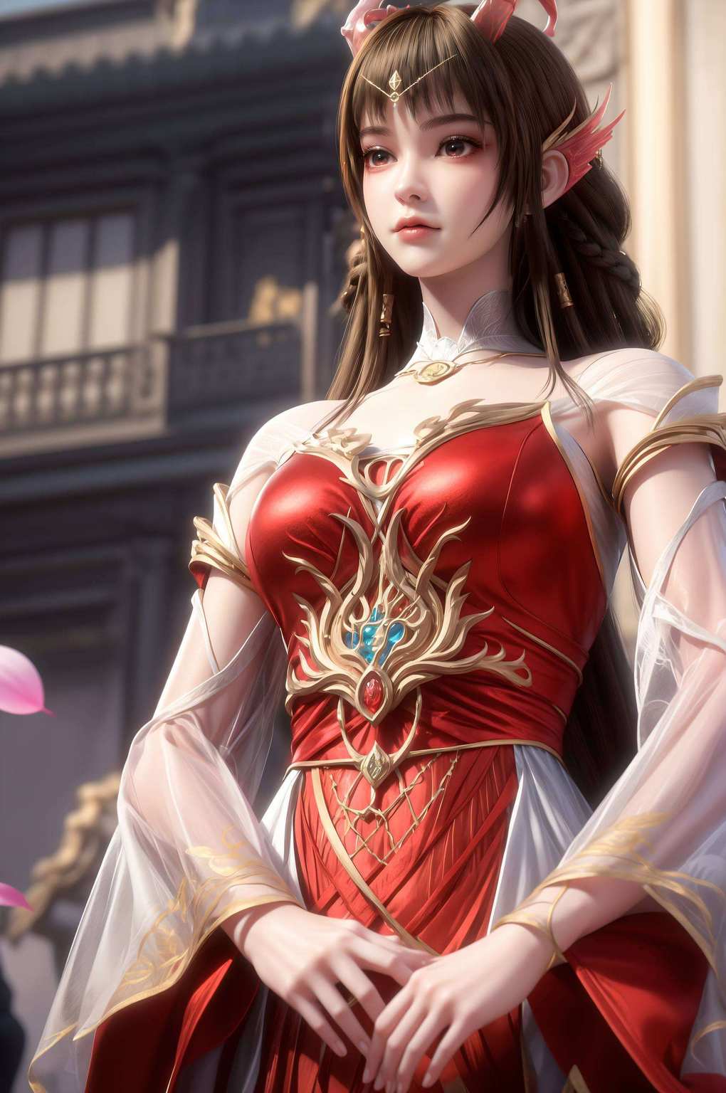 云落的背影壁纸图片女更是国漫壁纸界的一股清流