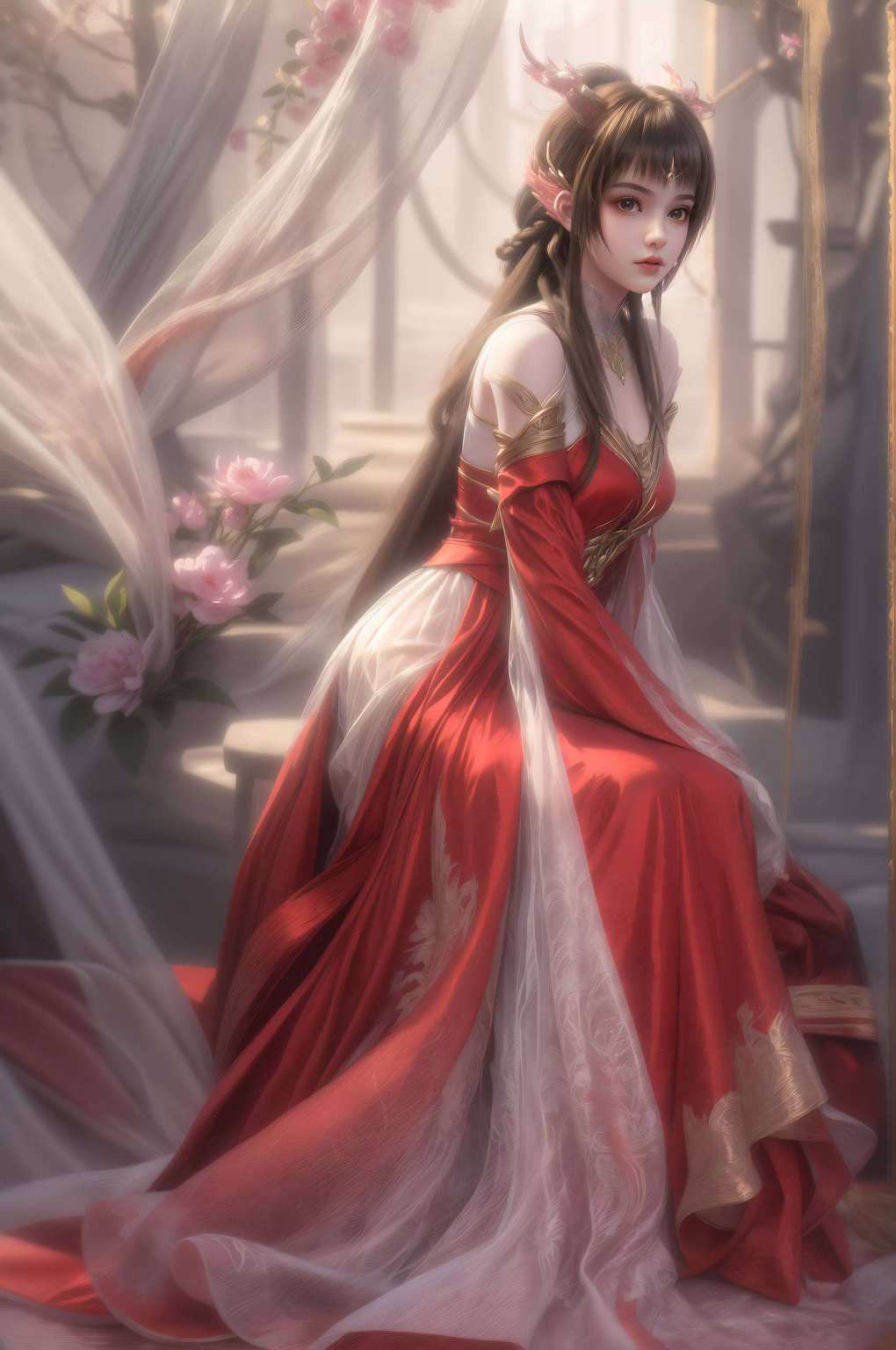 眼神电力十足各位小仙女们