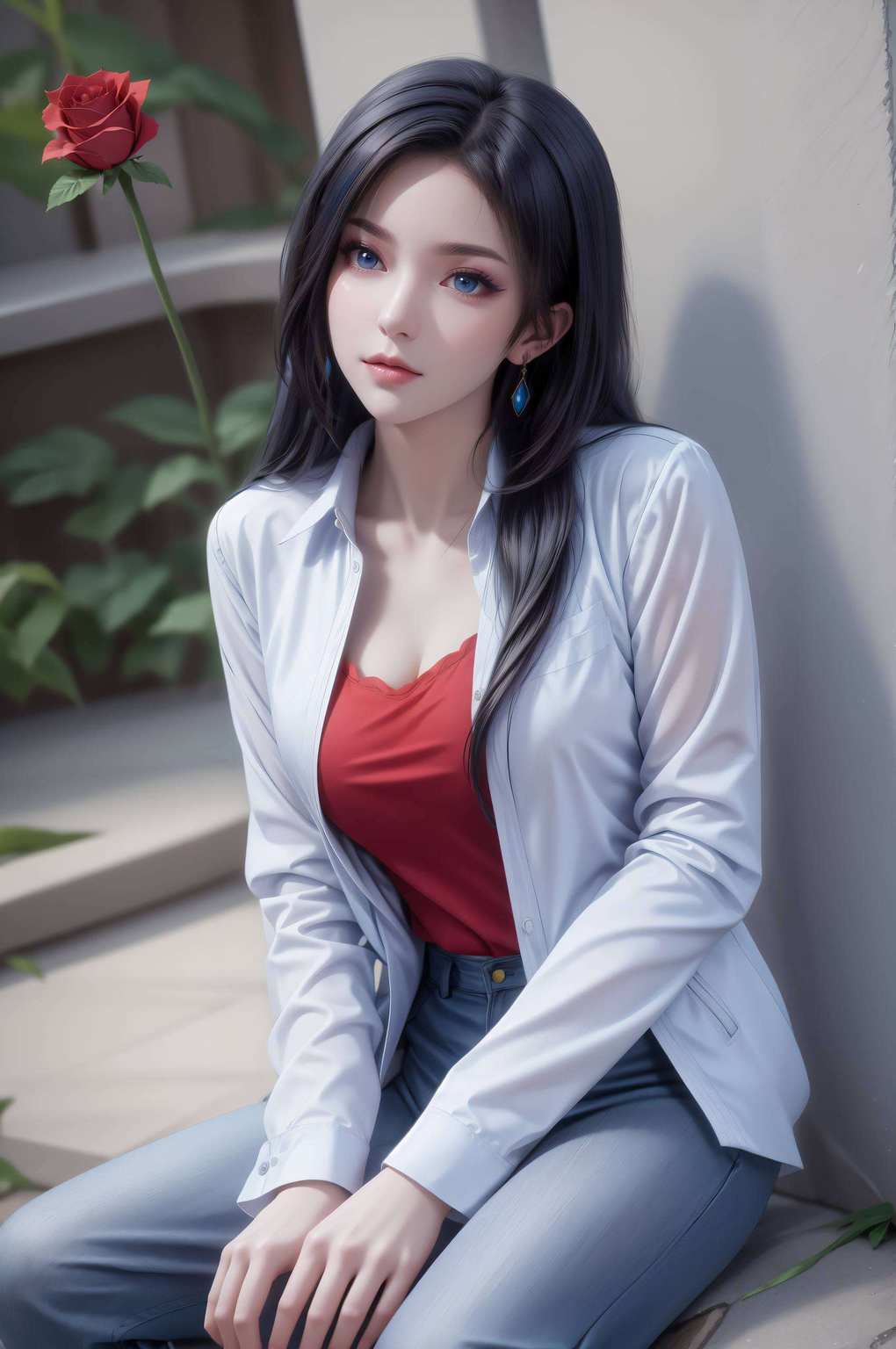 动漫美女光彩夺目大主宰掌中星辰