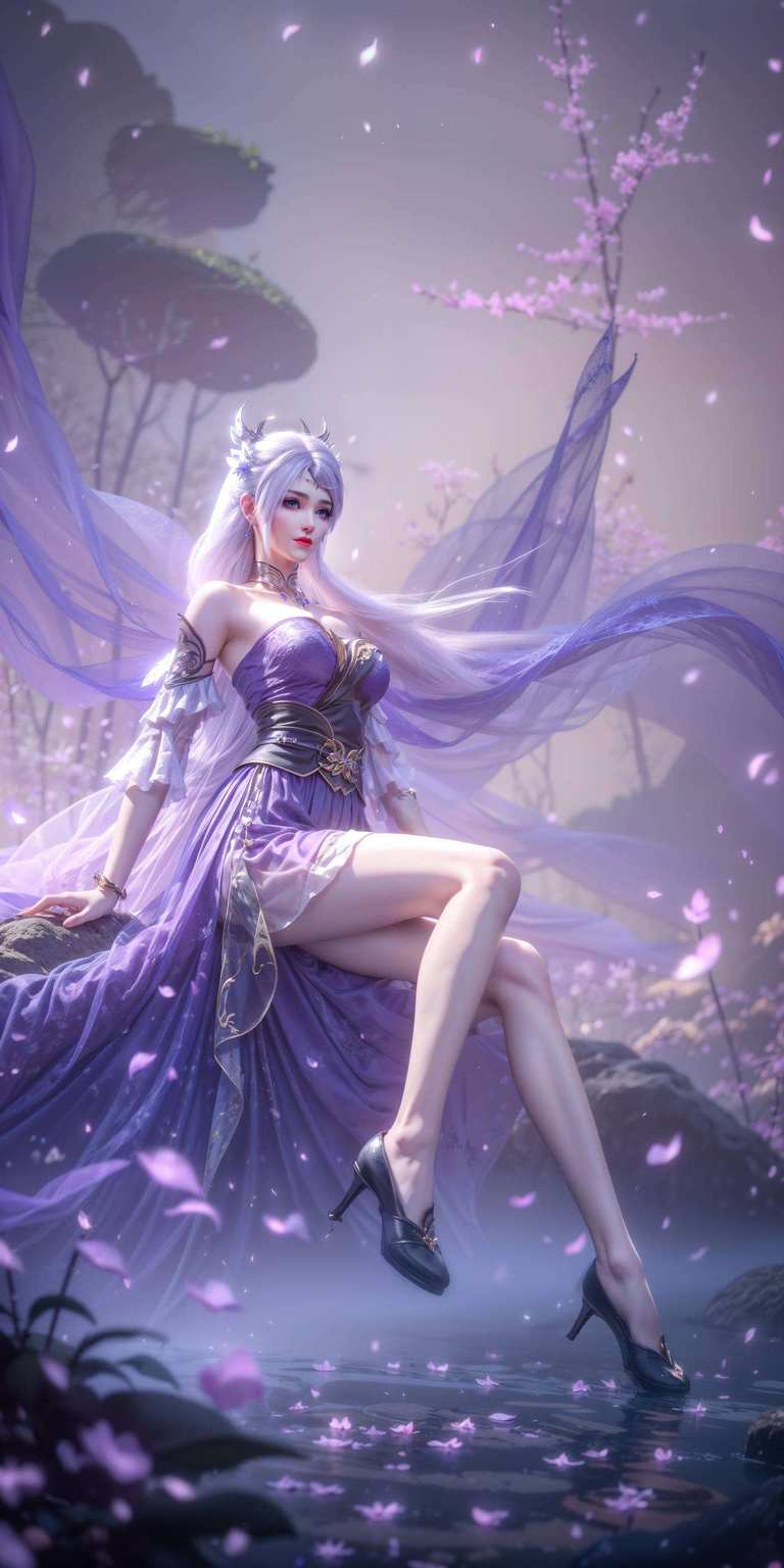 粉色的梦幻气息如梦似幻