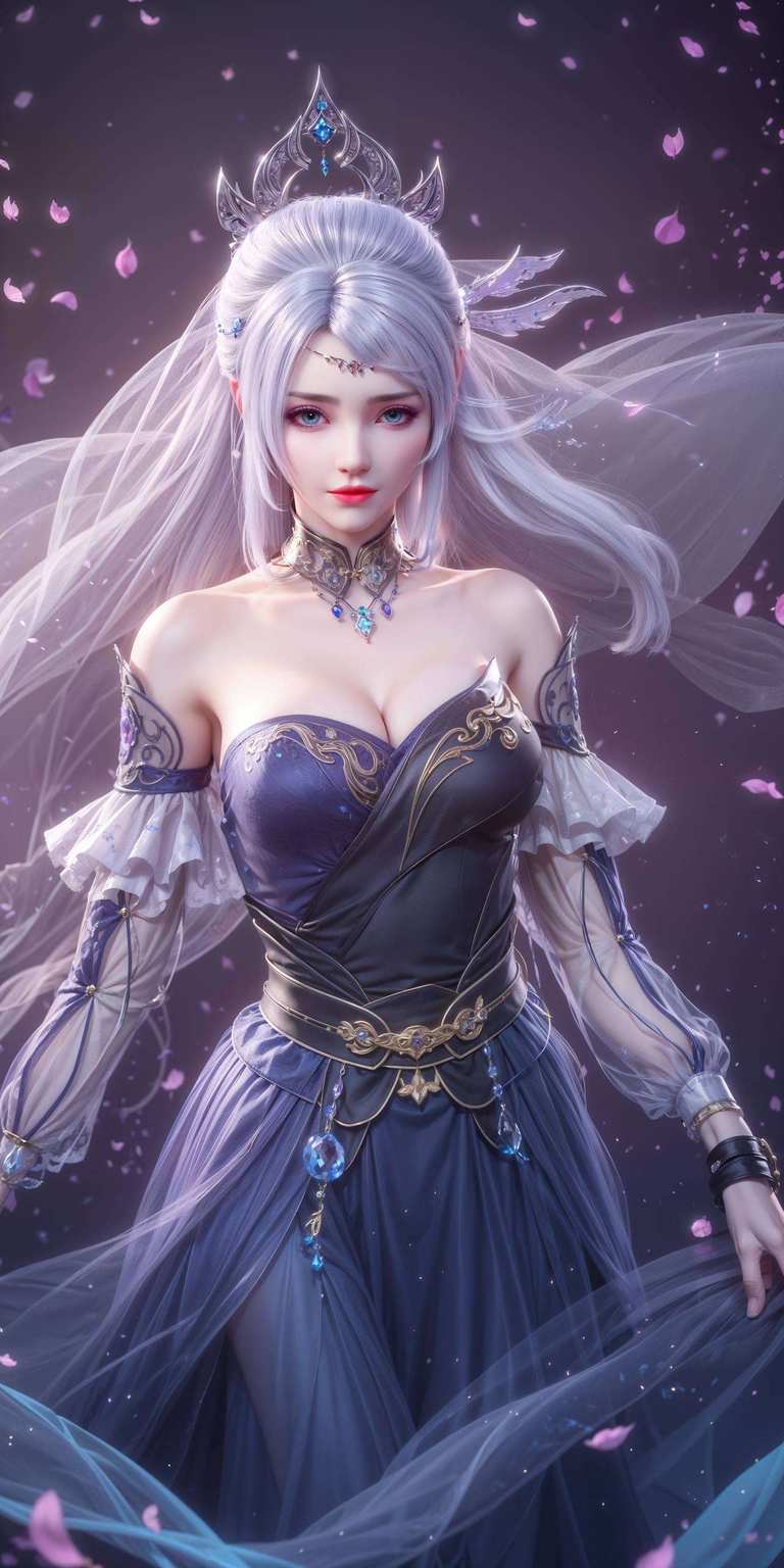 美女如画壁纸映玄机