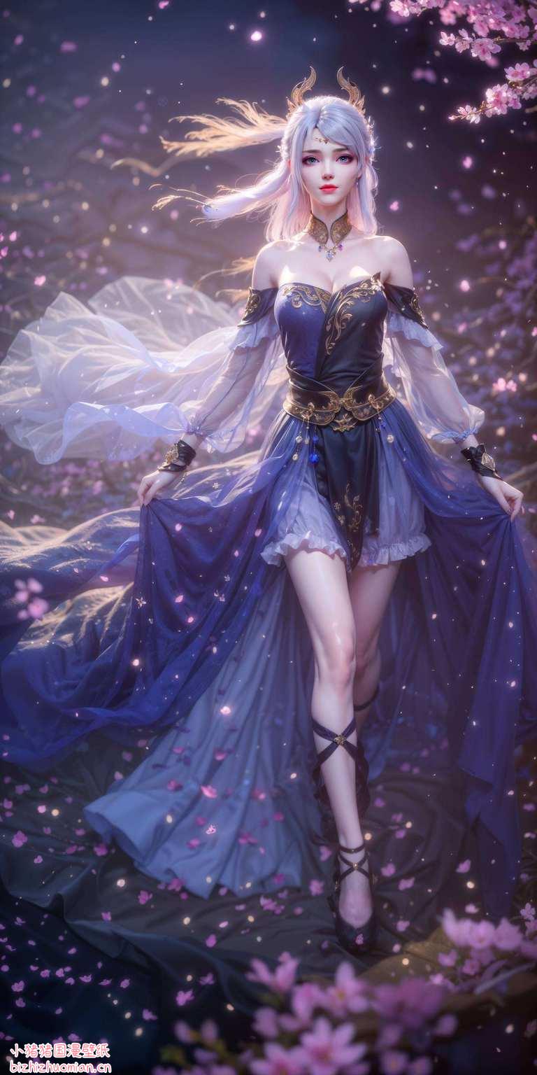 洛璃那如梦似幻的美貌这款壁纸都能让你手机瞬间提升好几个颜值档次