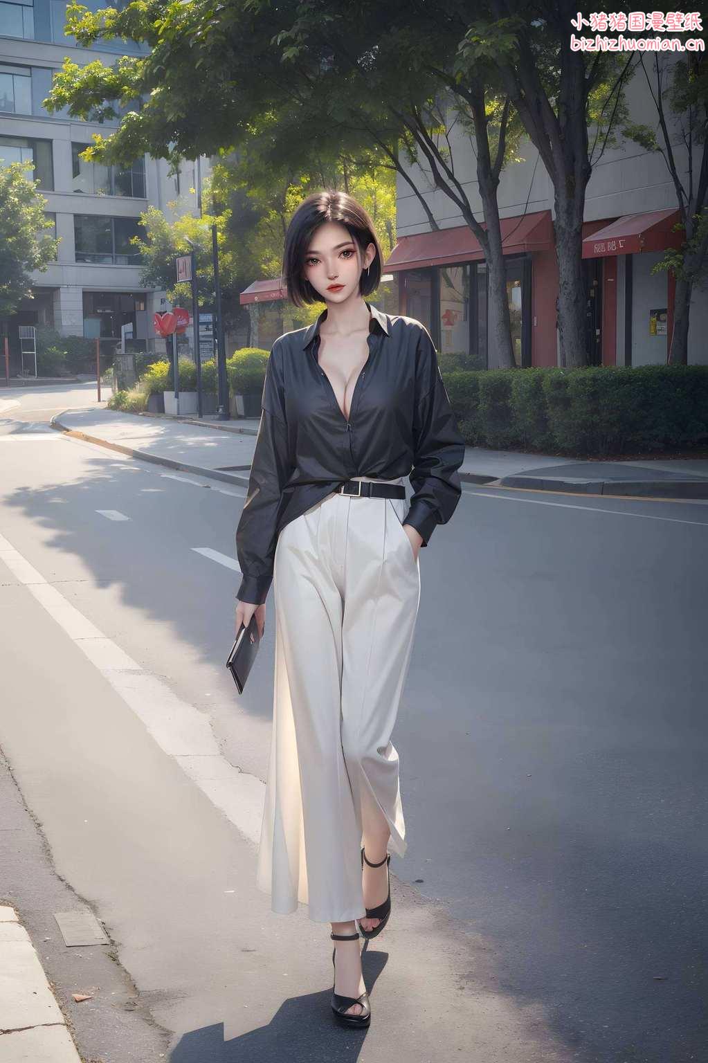 让杨小瑾陪你度过美好时光瞬间让你的电脑桌面都粉嫩嫩的