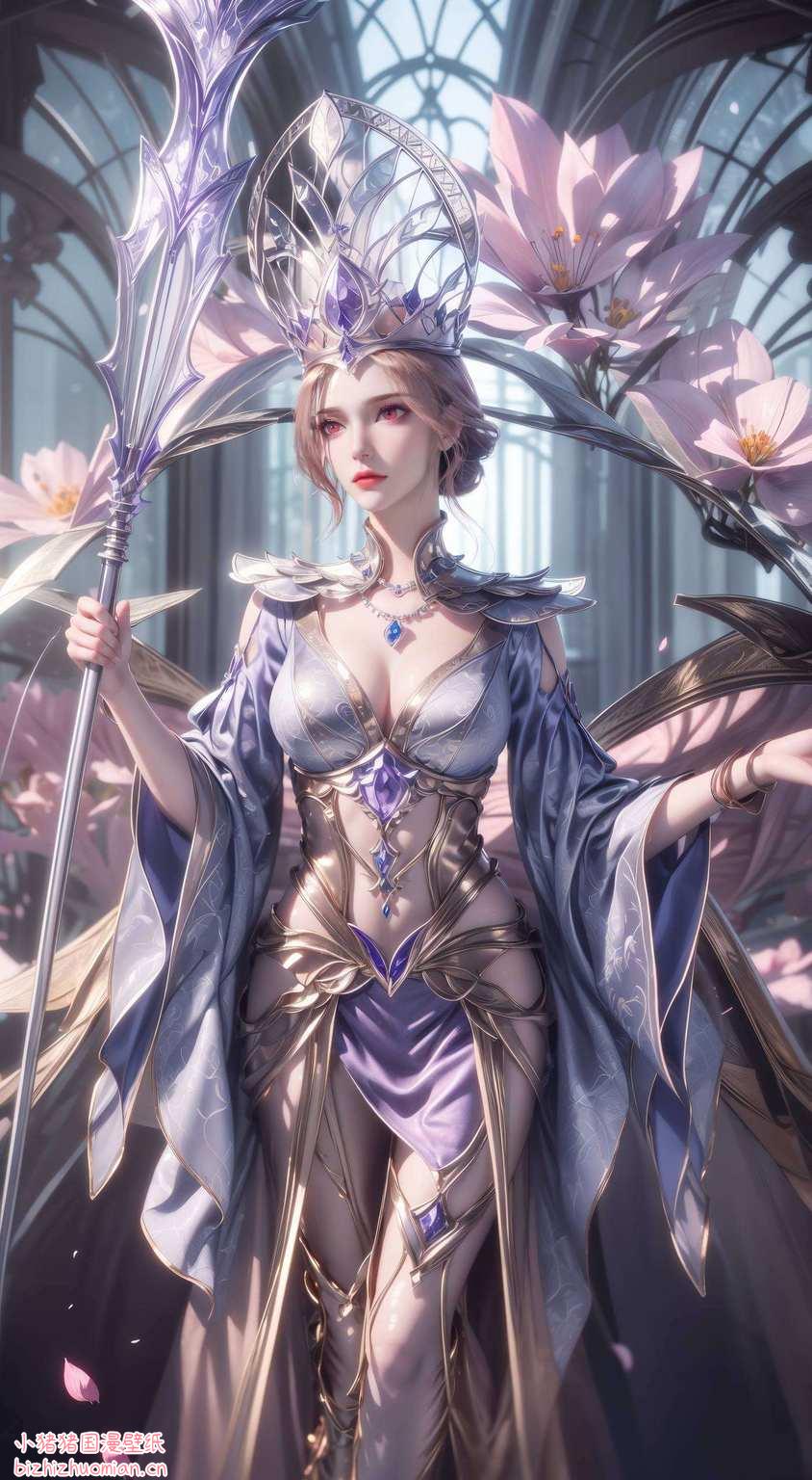 咱们的国漫女神一到壁纸里