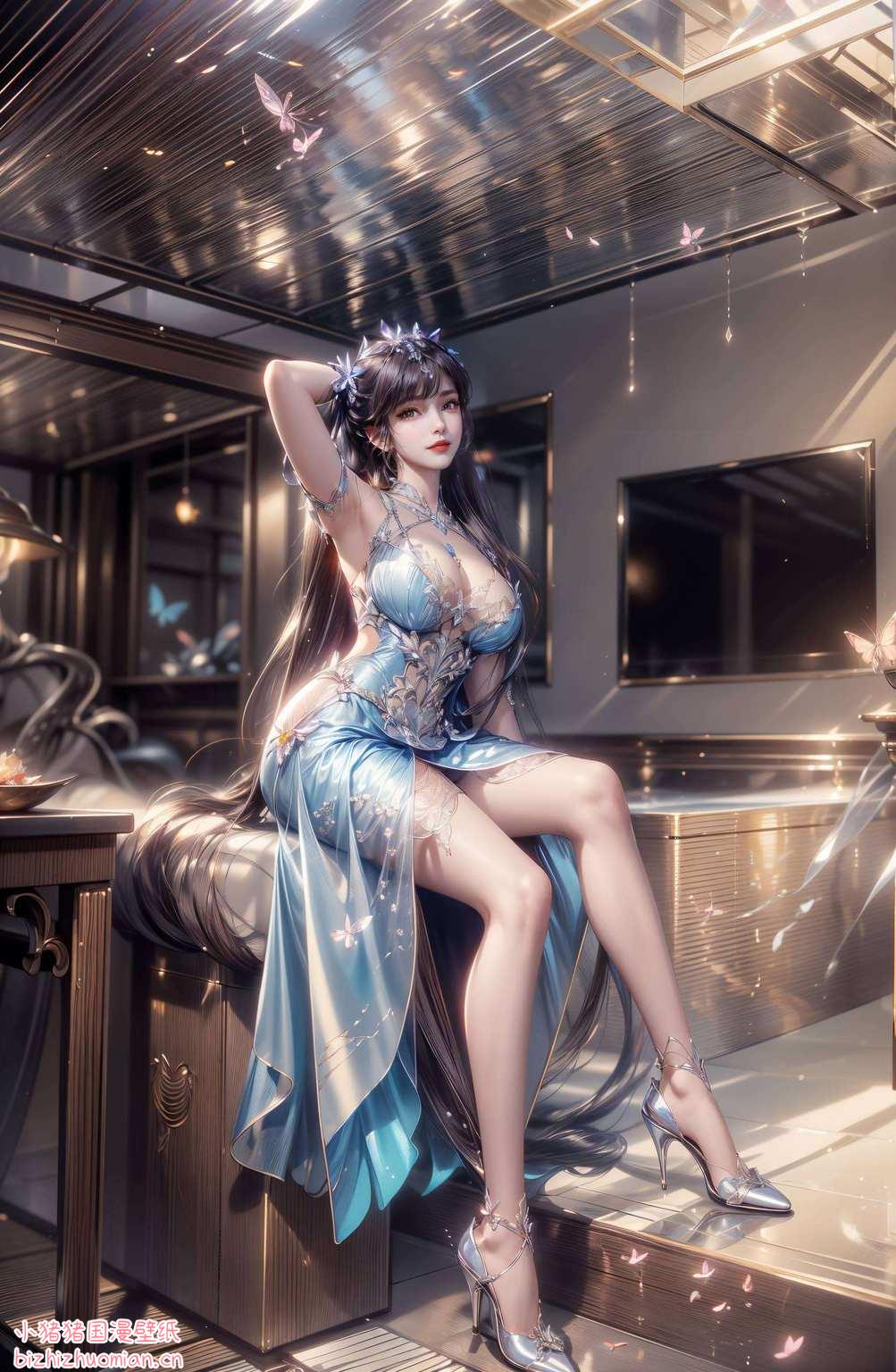 点缀在我们的电脑屏幕上她的甜美与坚韧