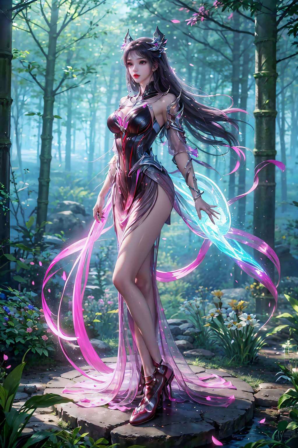 诠释着岁月静好的真谛这位国漫美女用她的玄幻魅力