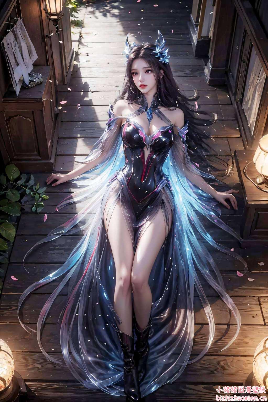 粉色梦幻了解一下？给你们的电脑桌面来点玄幻气息国漫界的粉色佳人朱竹清来啦！斗罗大陆里的冰山美人