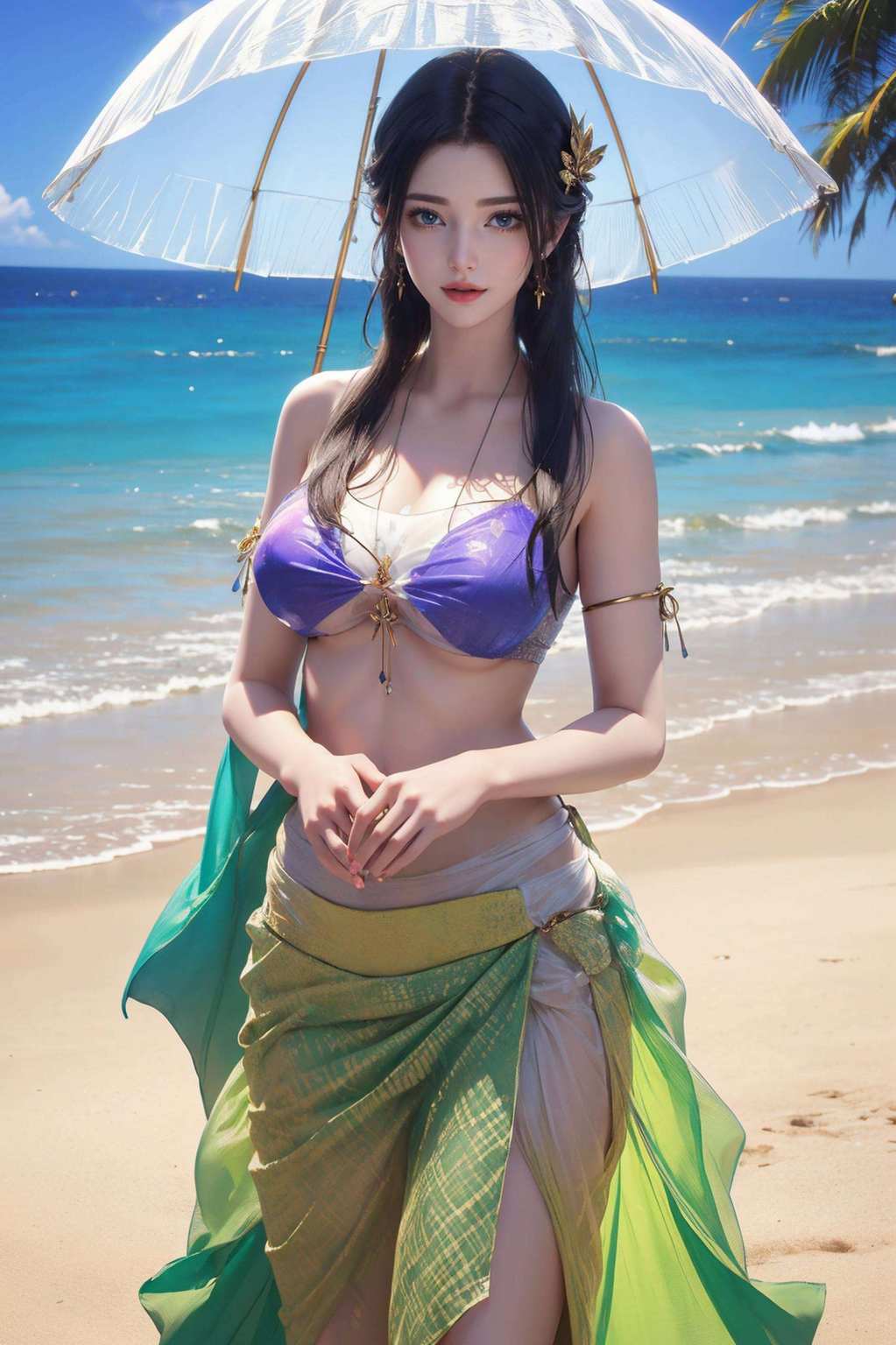 蝶望月壁纸翩翩舞想要粉色梦幻？这些国漫美女壁纸