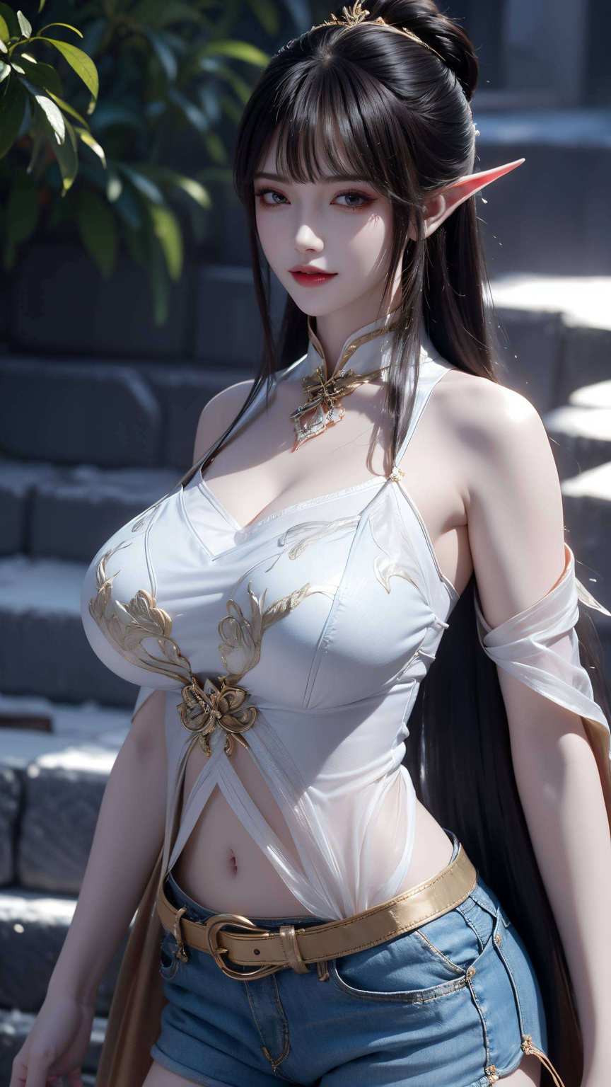 她的美如同粉色壁纸上的娇艳花朵成为了无数动漫爱好者的心头好