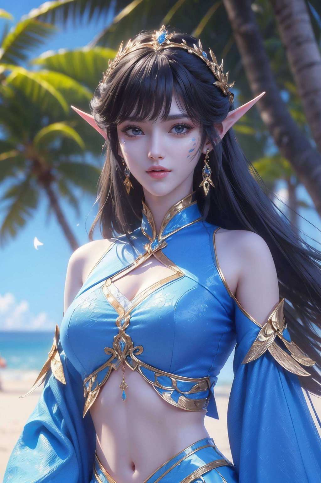 心里暗想：“这谁家的女神能不能也给我来一张？”