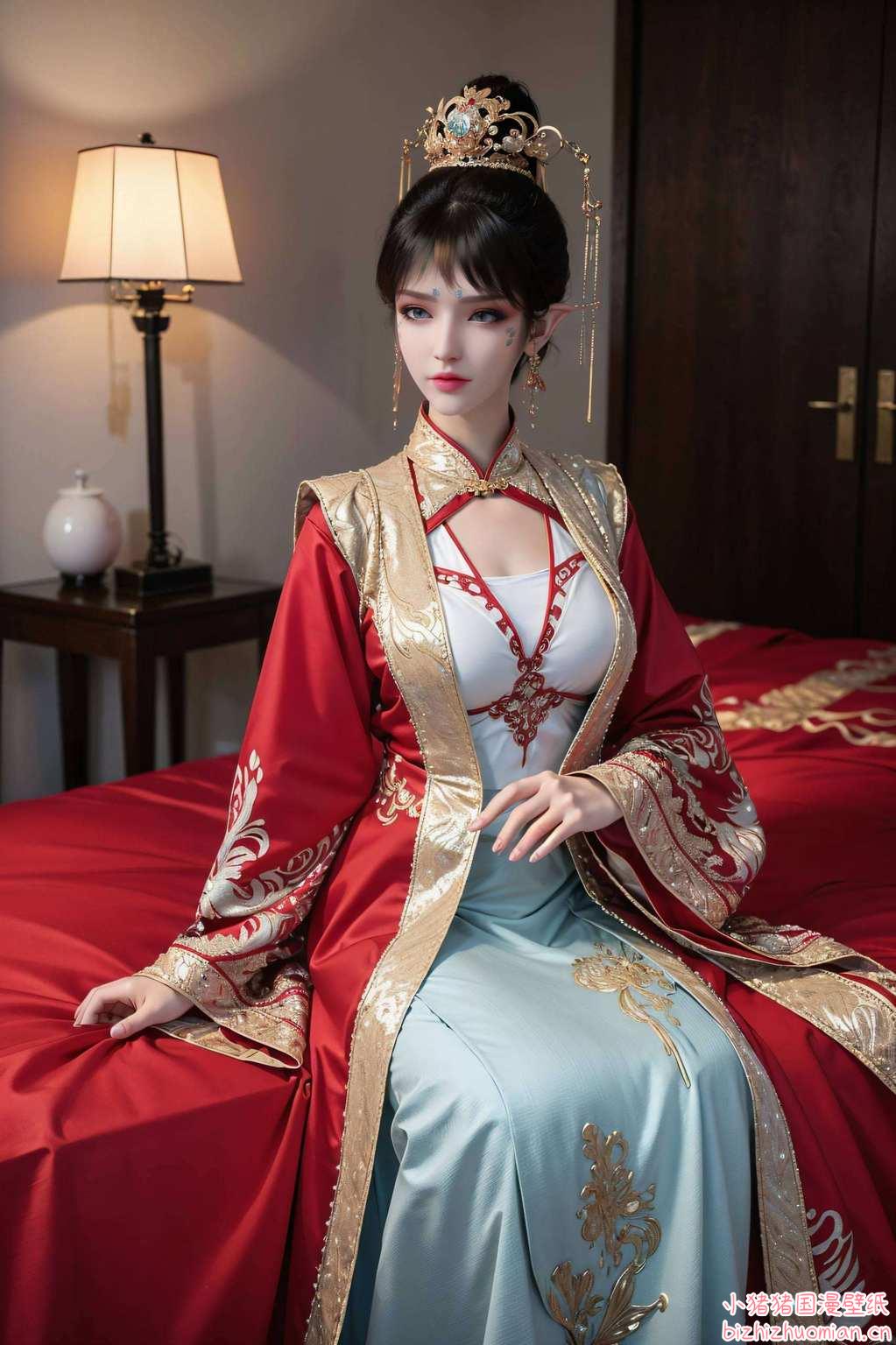 她的壁纸凤清儿如同一抹清新的粉色