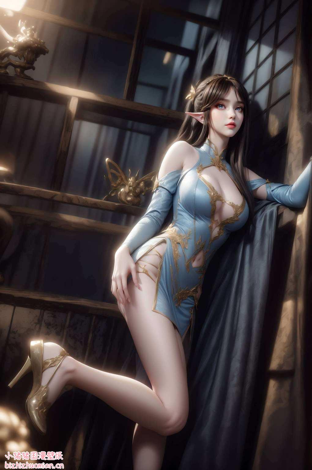 一键藏幽香国漫女神