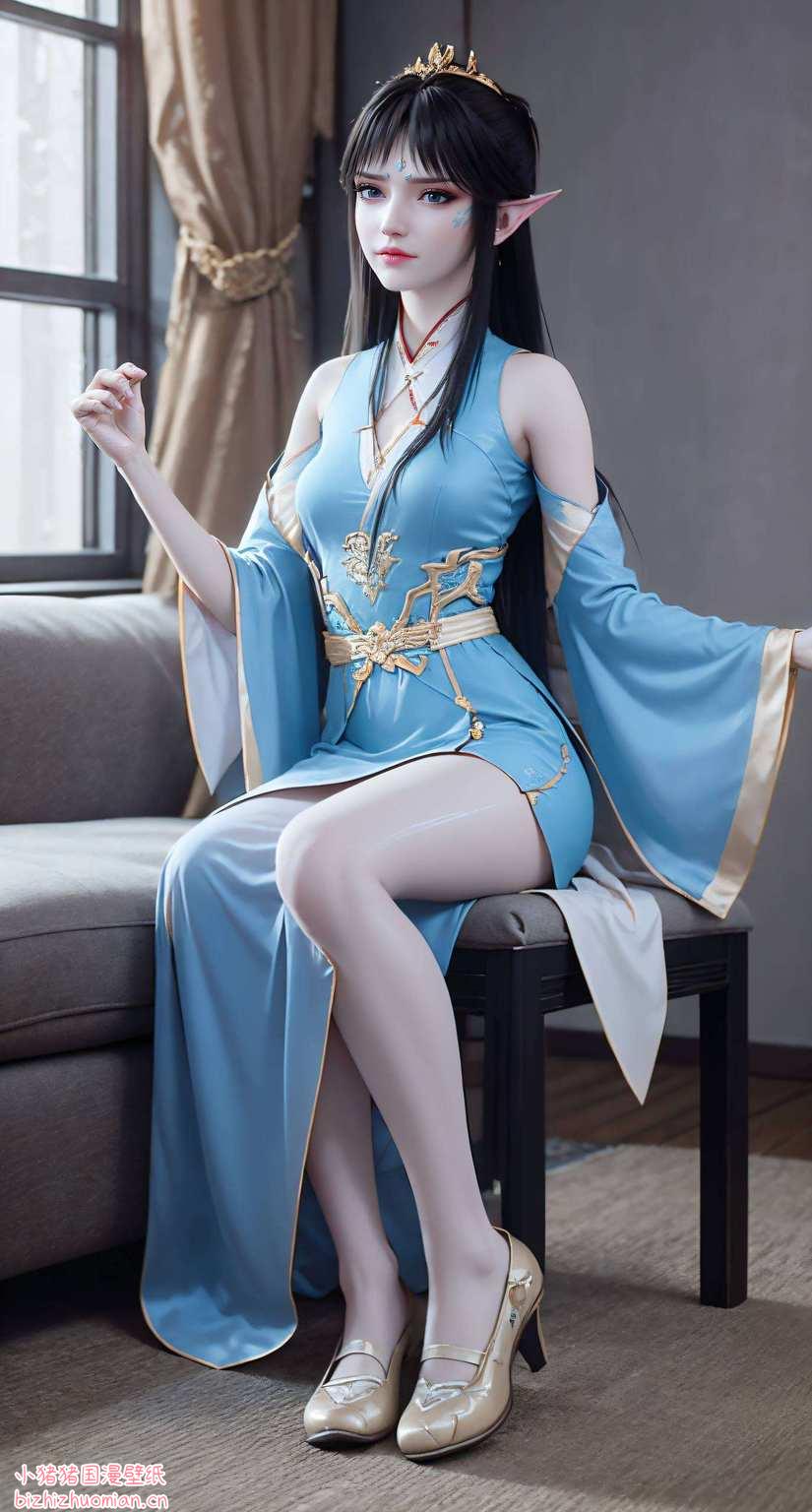 这位天妖凰族的女神可是美得让人心颤护眼又养眼