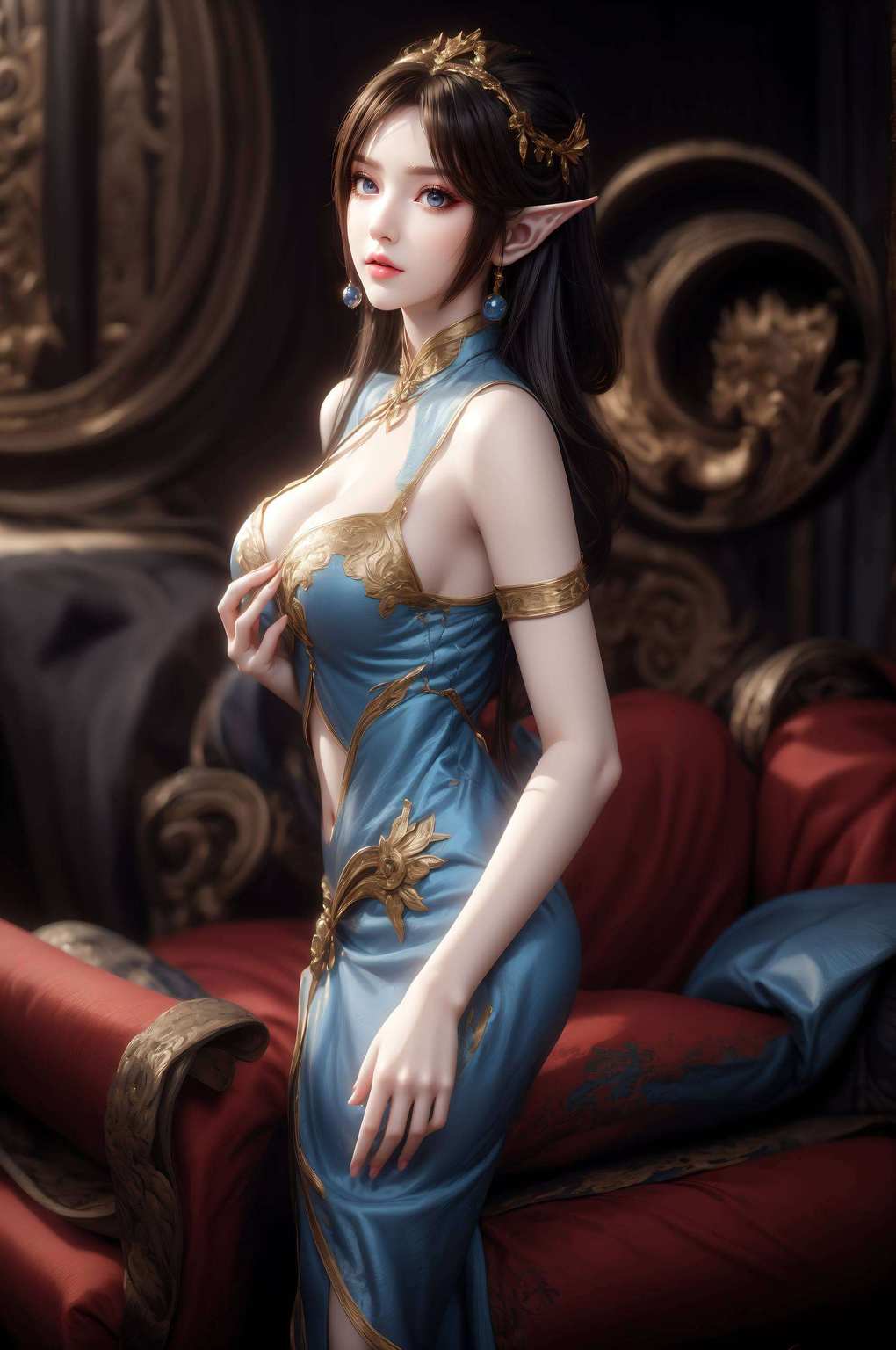 简直美爆了！快来把这位国漫美女带回家玄幻感十足