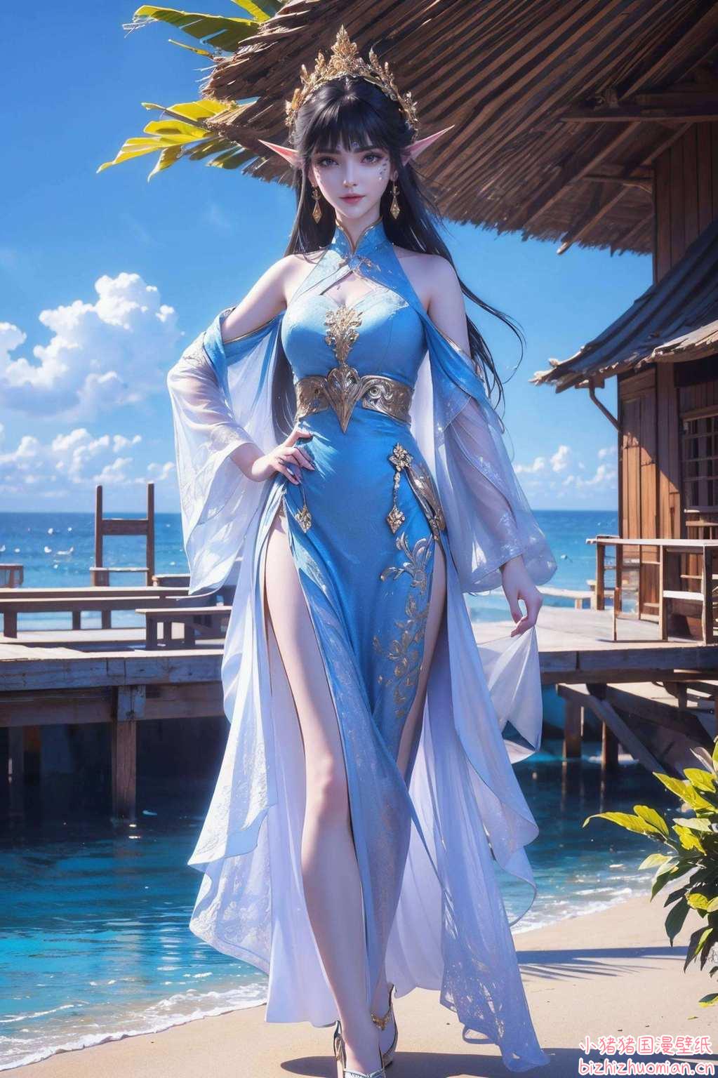 绽放永恒的光芒那位翩翩起舞的天妖凰族女神