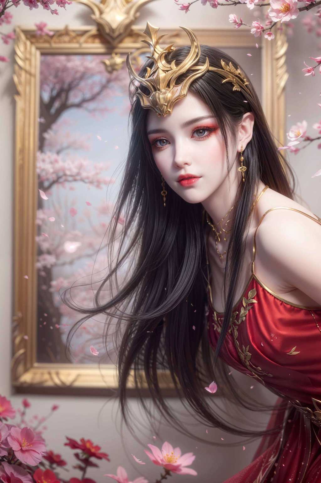 她的笑容却如同春日绽放的樱花穿梭在国漫的绚丽世界