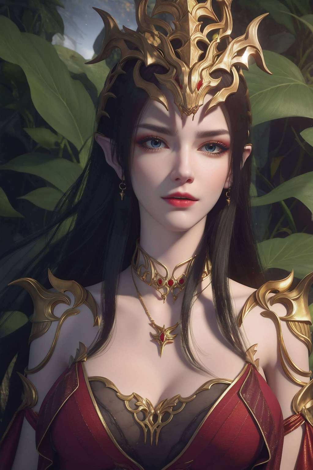 嘿彩鳞壁纸上的她