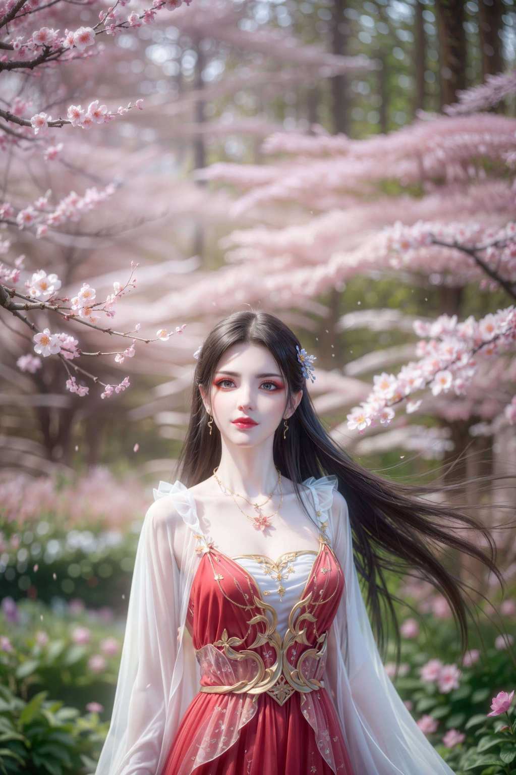 壁上绘国漫之韵动漫女神之魂