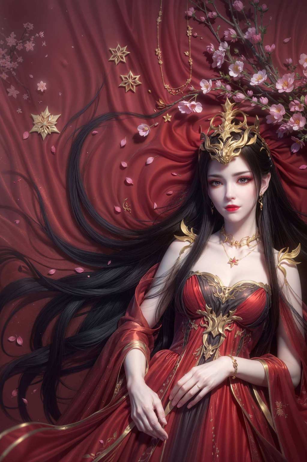 快来体验这份独特的美感吧！蛇女之美与玄幻力量完美结合