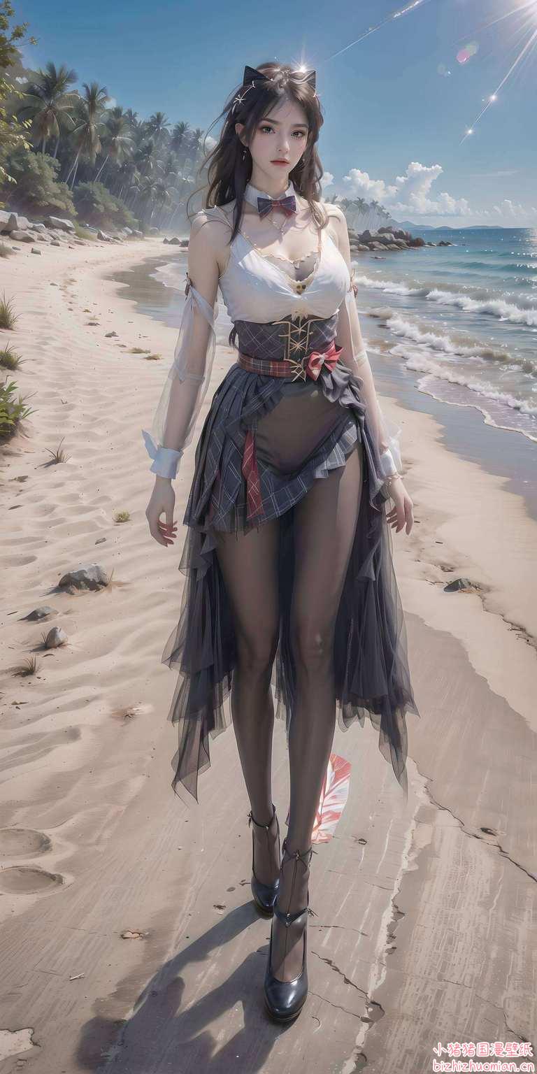 活脱脱一个国漫女神的代表彩鳞般的华丽装扮