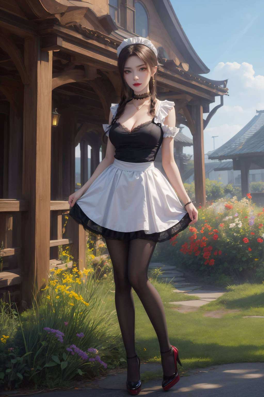 身披彩鳞眼神犀利如电