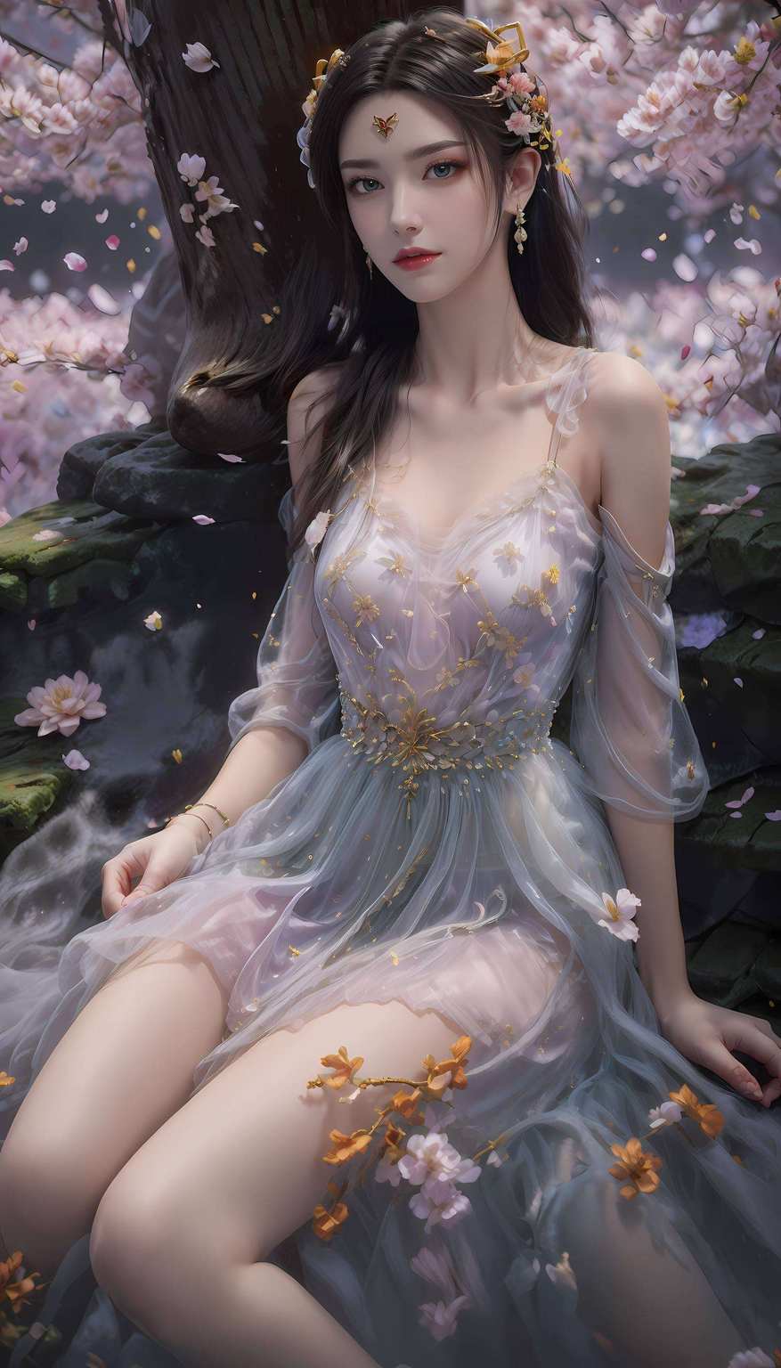 也能变得柔情似水尾巴华丽
