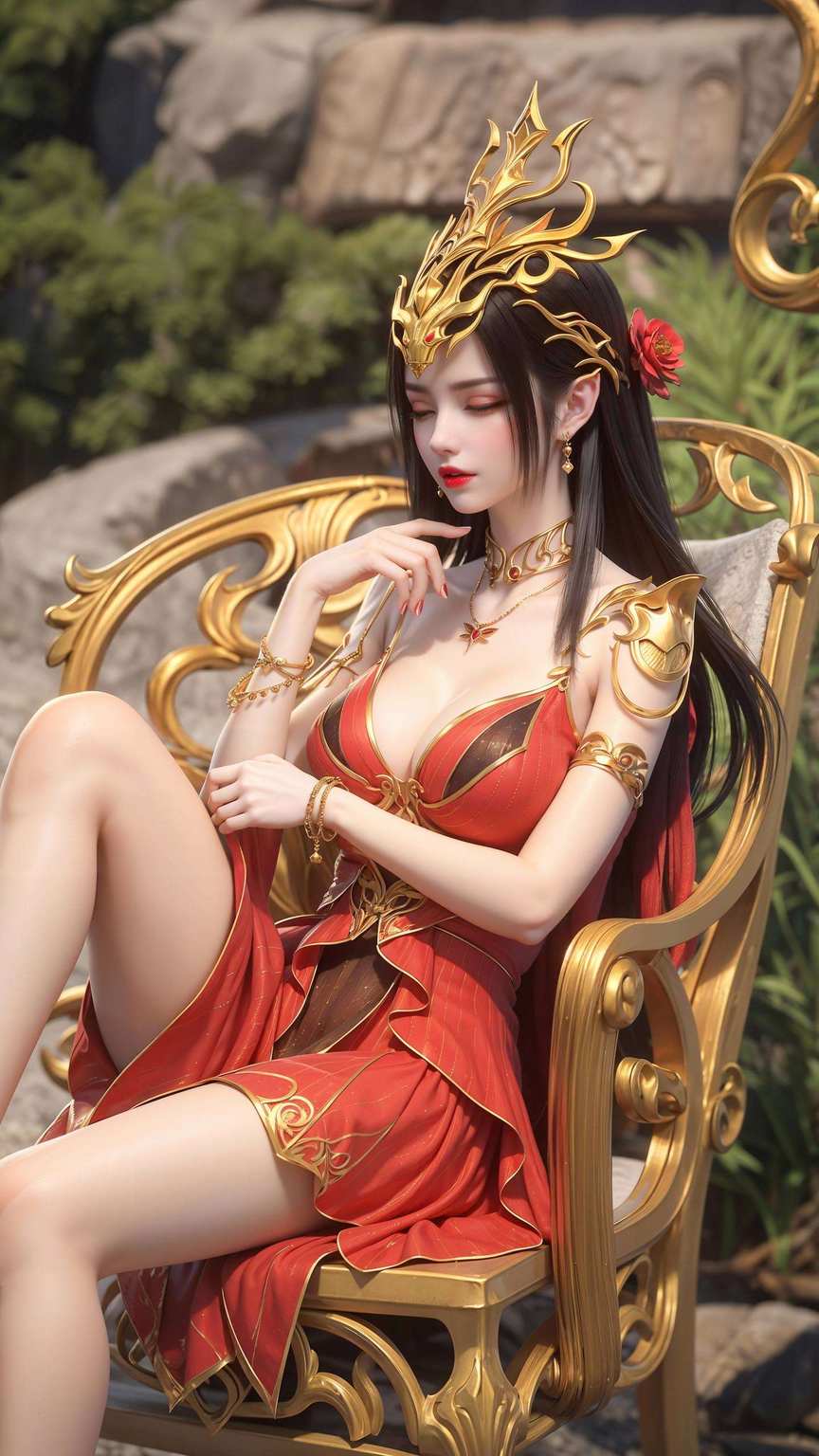 七彩吞天蟒的传奇平板上的美杜莎