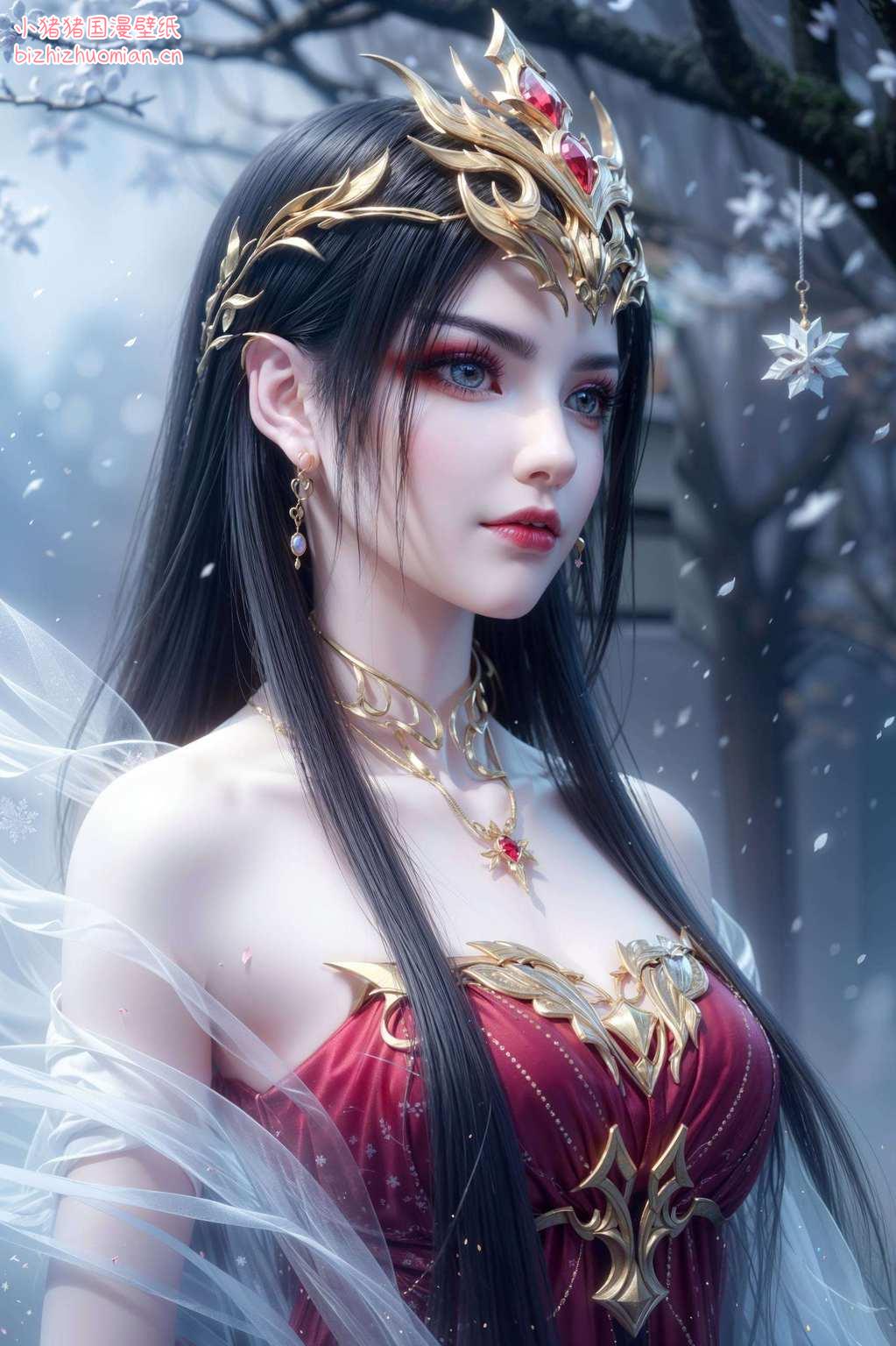锁屏壁纸上的她仿佛要从屏幕中爬出来美杜莎锁屏