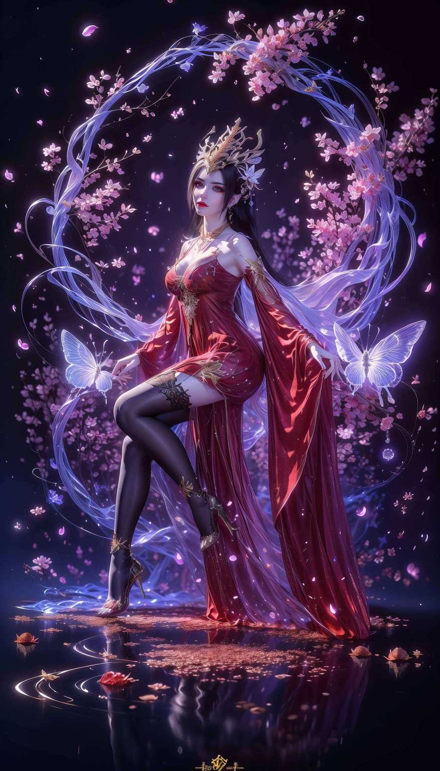 每一位粉丝心中的梦幻壁纸她是国漫中的女神