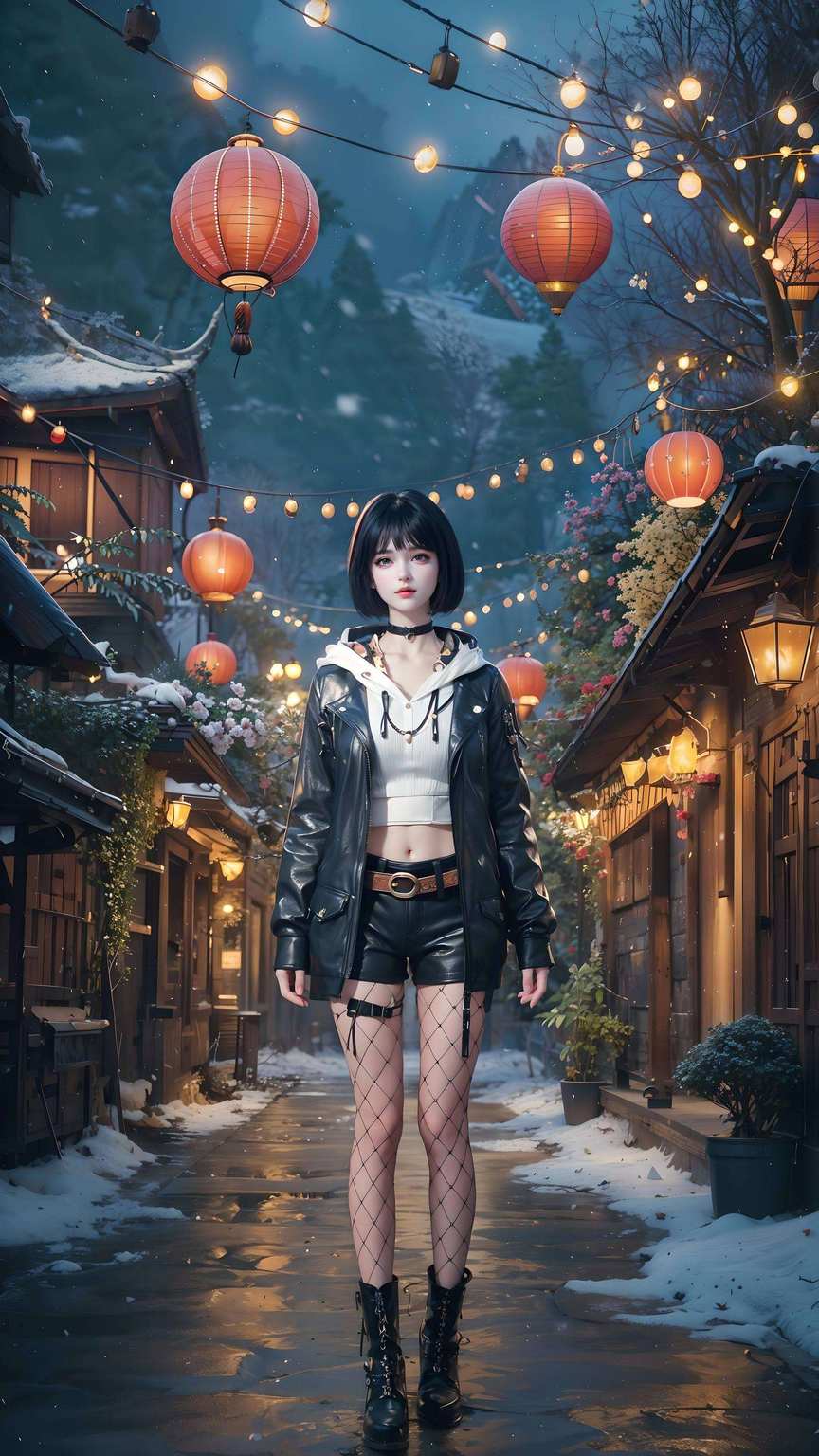 她的倩影如粉色樱花般绽放每一个眼神都让人心动
