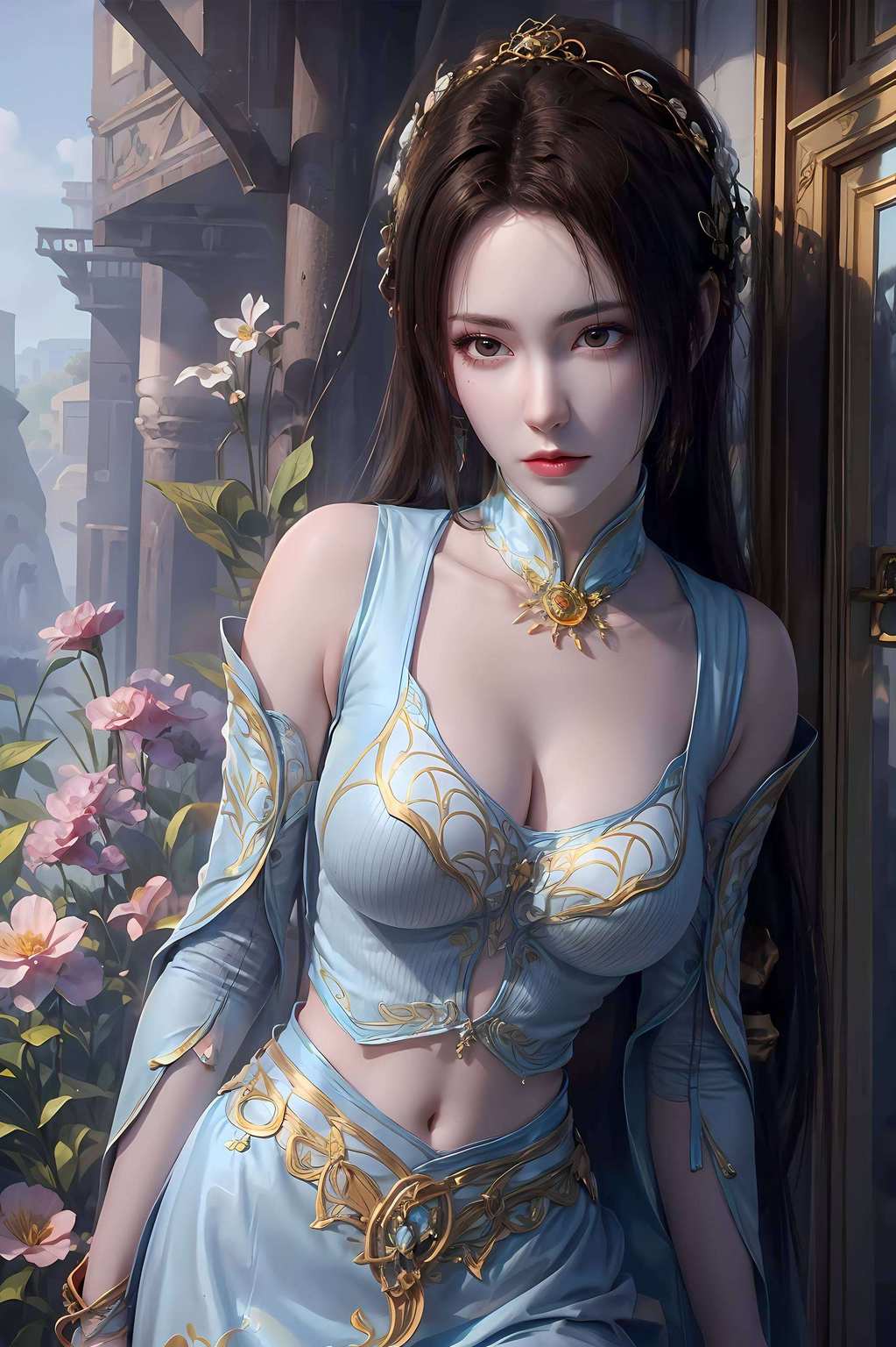 这是通往古风漫画世界的门票！从纳兰嫣然捂着肚子、眼中透着坚韧的光芒到国漫女神们的美丽倩影