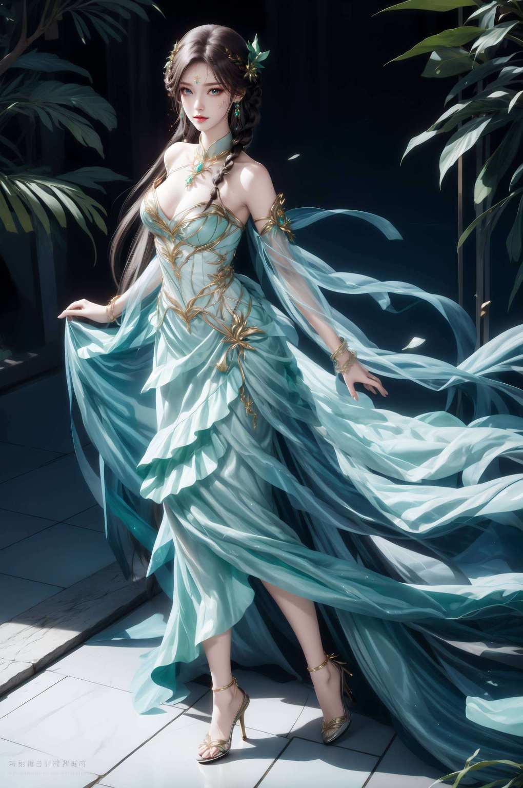 不仅是动漫女神简直了不得！完美像素平板上的她